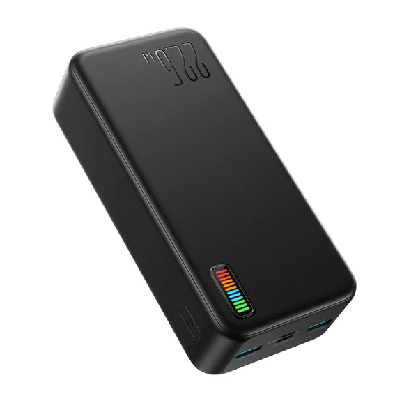 Joyroom JR-QP196 Dazzling Series 22.5W Power Bank 30000mAh-Black|12 Months Warranty