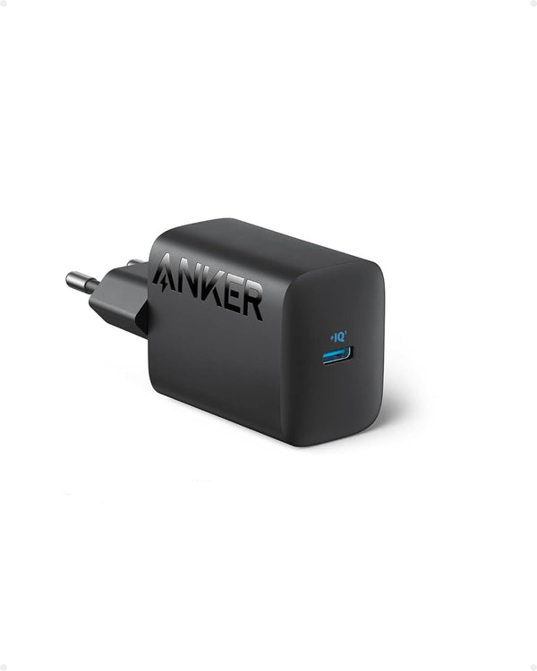 Anker 30W Fast USB Type-C Charger Model A2640L11 , 312 Compact  for Fast Built-in Durable For smartphones, airpods and more | Cable Not Included | USB-C Black | 18 month warranty by ETISAL anker Egypt