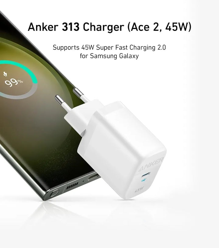 Anker 313 Charger 45W B2B Iteration A2643G21 - White