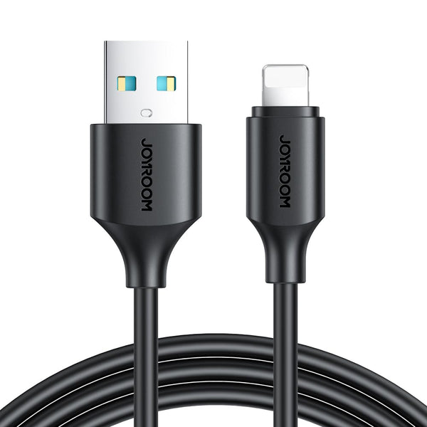 Joyroom S-UL012A9 2.4A USB-A to Lightning Fast Charging Data Cable 1m - Black|12 Months Warranty