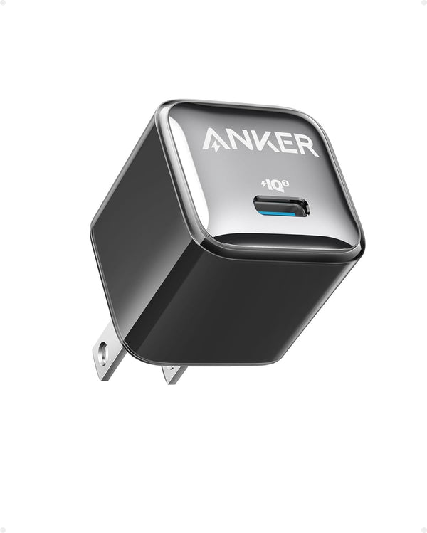 Anker Nano Pro 511 Charger Model Number: A2637, PIQ 3 Fast Built-in Durable For smartphones, airpods and more | Cable Not Included | USBC, Black |  18 month warranty by ETISAL anker Egypt